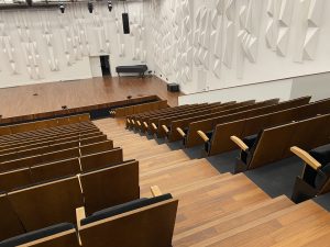 Auditorium Conservatoire Sete, France, PUERTO model