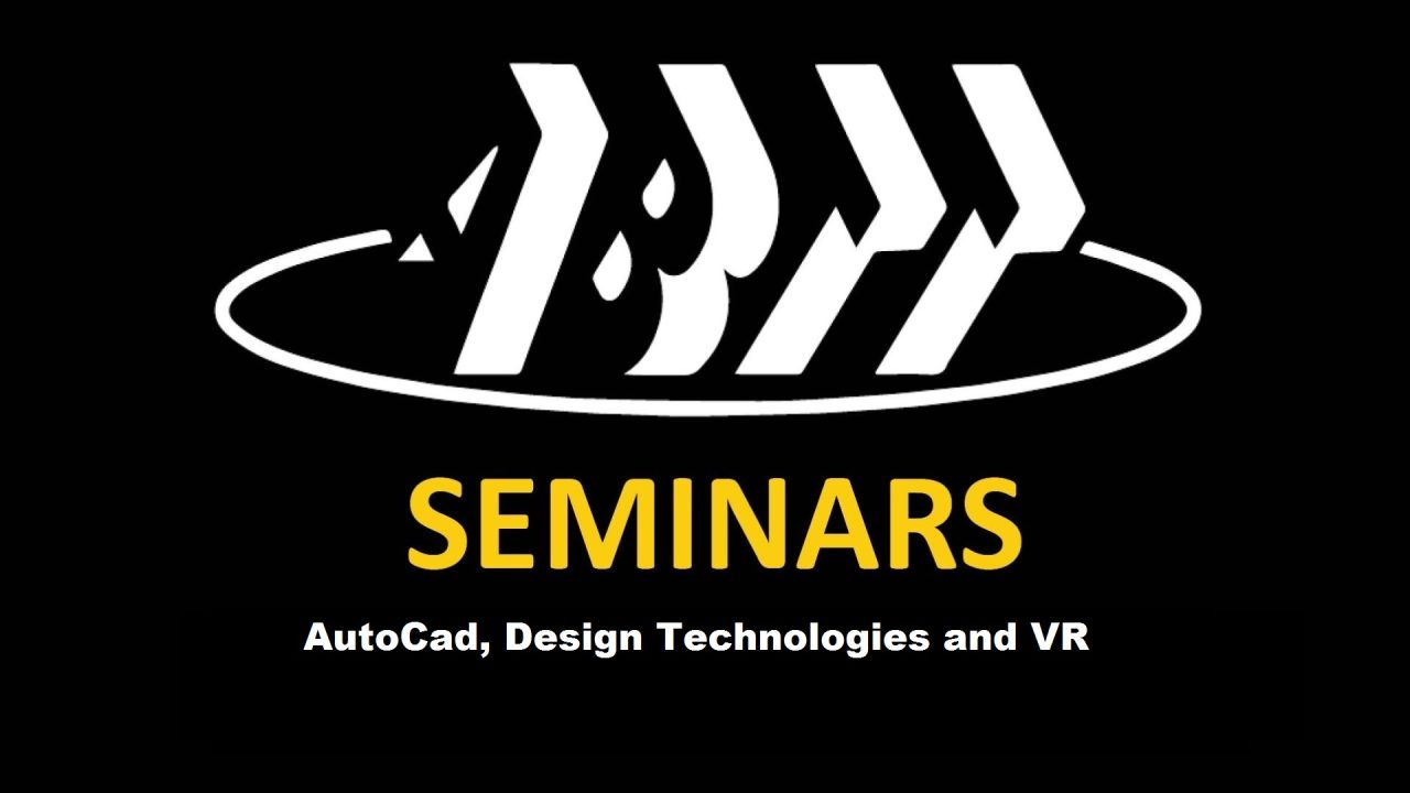 ABTT Seminars AutoCad, Vectorworks, Design Technologies and VR